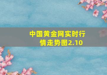 中国黄金网实时行情走势图2.10