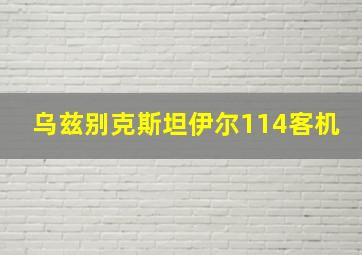 乌兹别克斯坦伊尔114客机