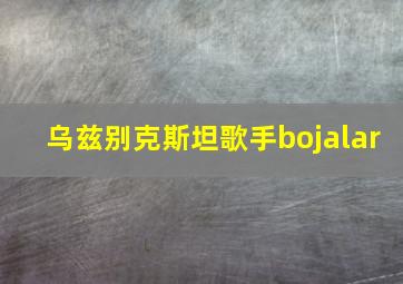 乌兹别克斯坦歌手bojalar