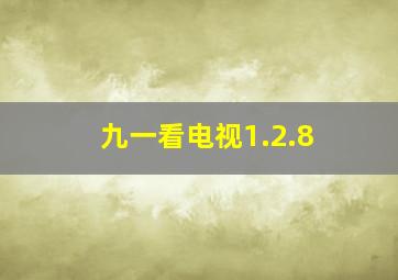 九一看电视1.2.8