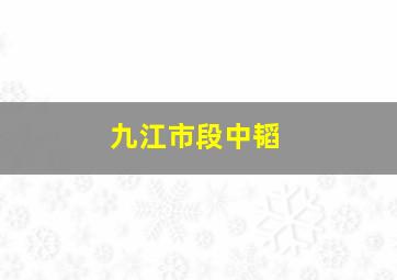 九江市段中韬