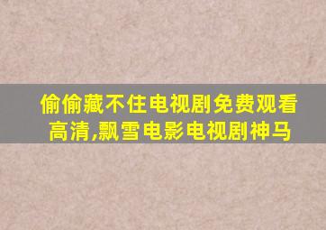 偷偷藏不住电视剧免费观看高清,飘雪电影电视剧神马