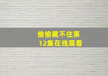 偷偷藏不住第12集在线观看