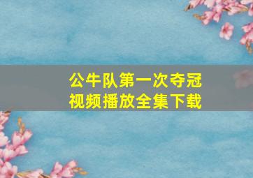 公牛队第一次夺冠视频播放全集下载