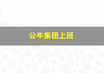 公牛集团上班