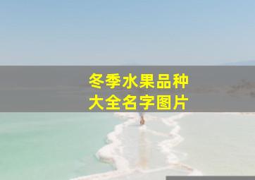 冬季水果品种大全名字图片