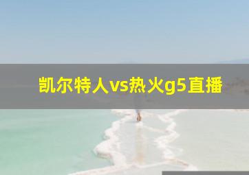 凯尔特人vs热火g5直播