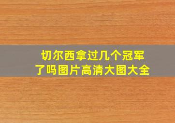 切尔西拿过几个冠军了吗图片高清大图大全