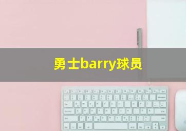 勇士barry球员