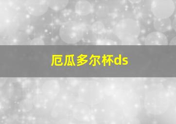 厄瓜多尔杯ds