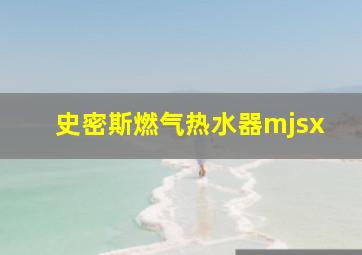 史密斯燃气热水器mjsx