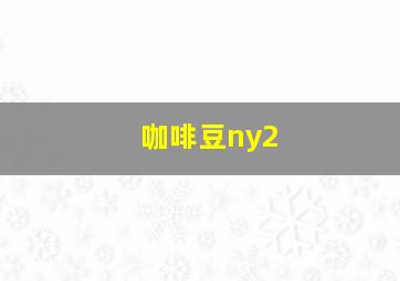 咖啡豆ny2