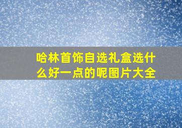 哈林首饰自选礼盒选什么好一点的呢图片大全