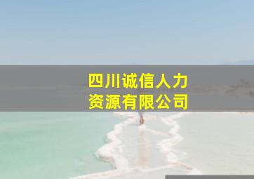 四川诚信人力资源有限公司