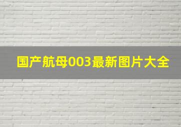 国产航母003最新图片大全