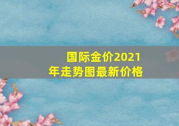 国际金价2021年走势图最新价格