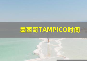 墨西哥TAMPICO时间