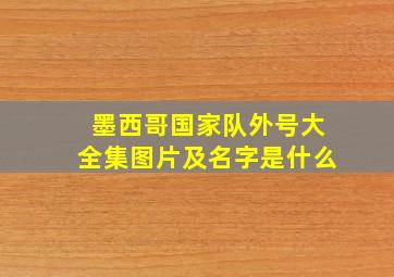 墨西哥国家队外号大全集图片及名字是什么