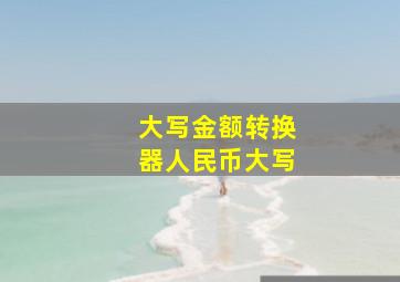 大写金额转换器人民币大写