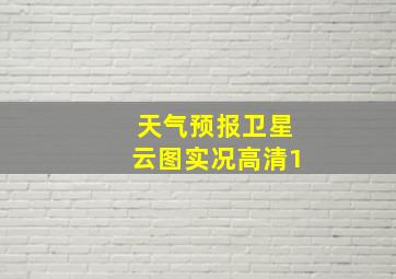 天气预报卫星云图实况高清1