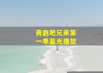 奔跑吧兄弟第一季蓝光播放