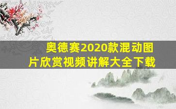 奥德赛2020款混动图片欣赏视频讲解大全下载