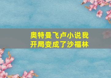 奥特曼飞卢小说我开局变成了沙福林