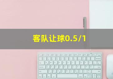 客队让球0.5/1