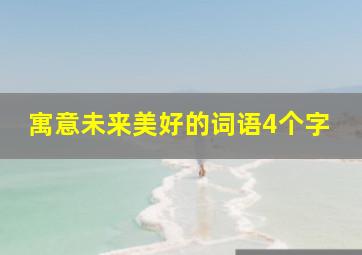 寓意未来美好的词语4个字