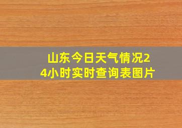 山东今日天气情况24小时实时查询表图片