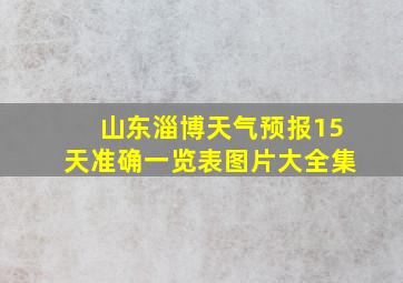 山东淄博天气预报15天准确一览表图片大全集