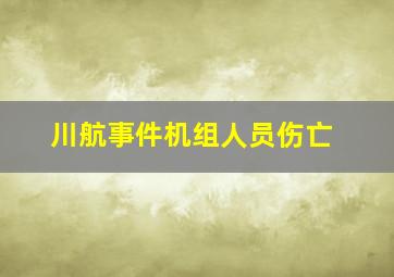 川航事件机组人员伤亡