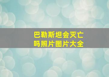 巴勒斯坦会灭亡吗照片图片大全