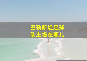 巴勒斯坦足球队主场在哪儿