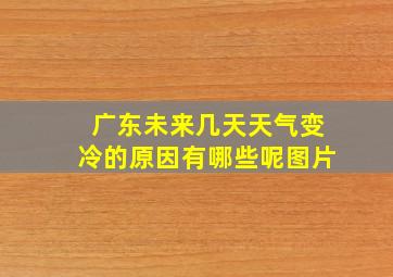 广东未来几天天气变冷的原因有哪些呢图片