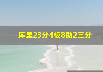 库里23分4板8助2三分