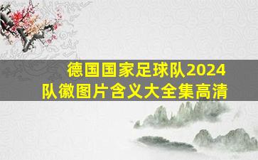 德国国家足球队2024队徽图片含义大全集高清