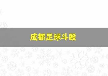 成都足球斗殴