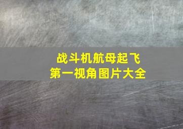 战斗机航母起飞第一视角图片大全