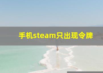 手机steam只出现令牌