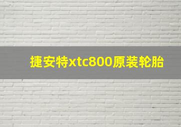 捷安特xtc800原装轮胎