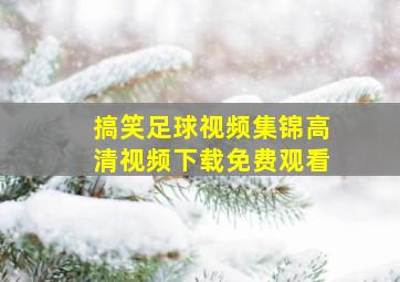 搞笑足球视频集锦高清视频下载免费观看