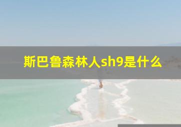 斯巴鲁森林人sh9是什么