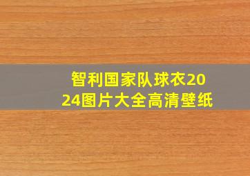 智利国家队球衣2024图片大全高清壁纸