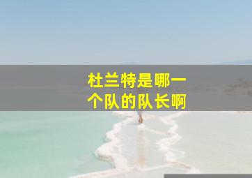 杜兰特是哪一个队的队长啊