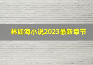 林如海小说2023最新章节