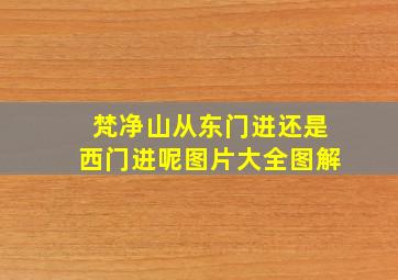 梵净山从东门进还是西门进呢图片大全图解