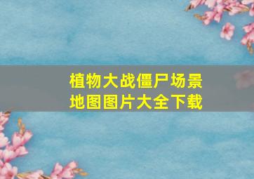 植物大战僵尸场景地图图片大全下载