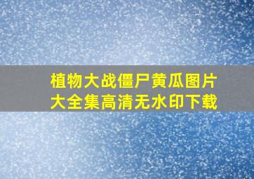 植物大战僵尸黄瓜图片大全集高清无水印下载