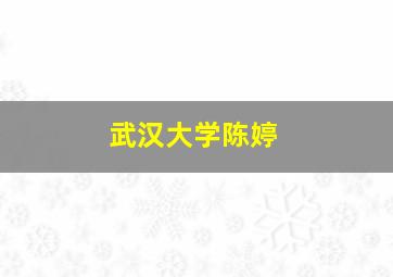 武汉大学陈婷